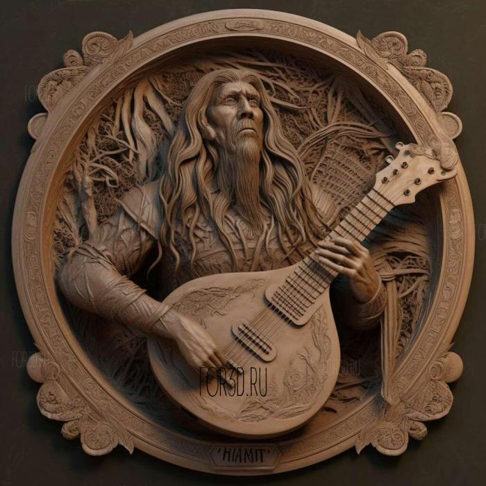 tom araya 2 stl model for CNC